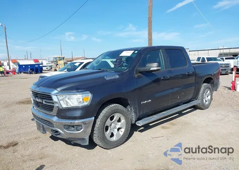 2021 Ram 1500 Lone Star 4X4 5'7 Box из США, поврежденный, VIN 1C6SRFFT3MN678096